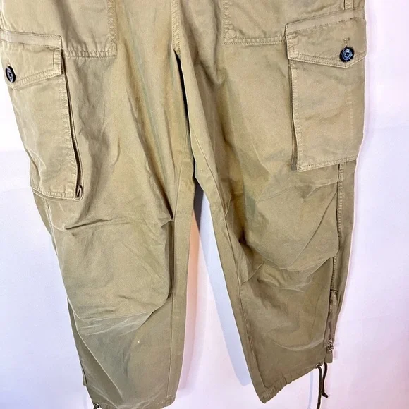 Zara Surplus Utility Cargo Pants SRPLS Women’s Size 31 Flight Pants Trousers - Picture 3 of 10